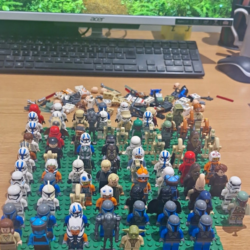 Lego star wars minifigure - star,
