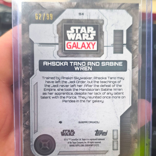 Topps star wars galaxy - topps, #94