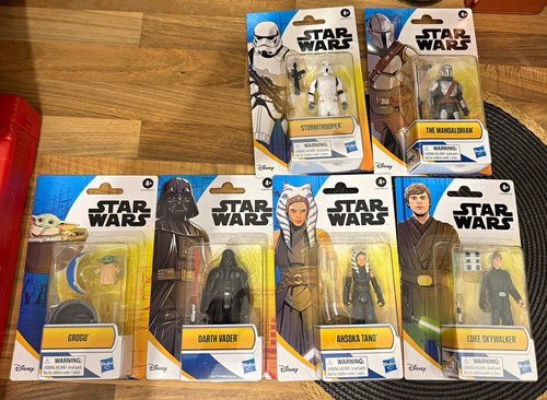 Star wars figures lot grogu - star,