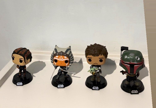 Star wars figurine lot - wars, ahsoka